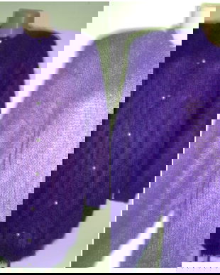 PULOVER MOHAIR VIOLET