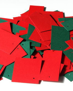 Etichete colorate. Lot verde si rosu. Etichete pret. Price tags