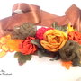 Brau/Cordon cu flori handmade