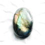 Cabochon Labradorit  oval flashy