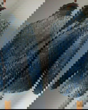 SACOU BROCARD ALBASTRU