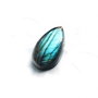 Cabochon Labradorit lacrima - flashy - verde albastrui