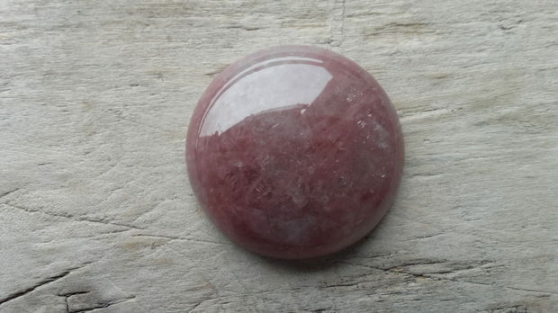 Cabochon cuart strawberry 30 mm