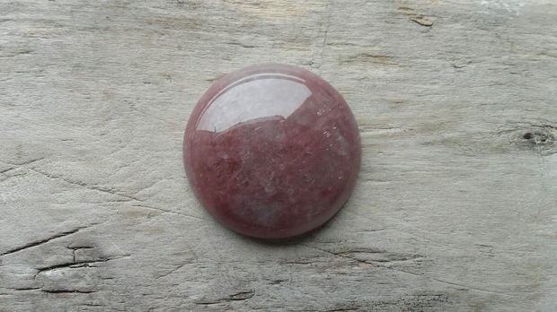 Cabochon cuart strawberry 30 mm