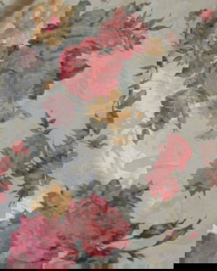 Set 2 draperii brocard