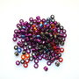 50 x margele acril cu gaura larga