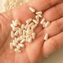 50 x margele acrilice