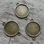 Link/baza cabochon, interior 18 mm