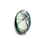 Cabochon Labradorit  oval flashy
