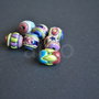 Lot margele ceramica Peru ( lot 06)