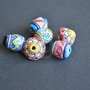 Lot margele ceramica Peru ( lot 11)