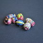 Lot margele ceramica Peru ( lot 13)