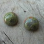 Cabochon unakite 12 mm (2 buc)