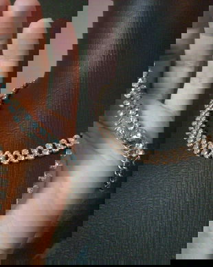 COLIER VINTAGE CRISTALE