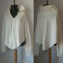 PULOVER PONCHO ALB