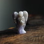 Inger protector din ametist natural - sculptat