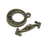 Inchizatoare toggle, bronz, 19.5x16 mm