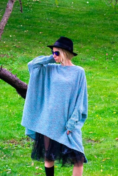 Rochie pulover - knit oversized