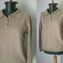 PULOVER CASMIR CAFEA CU LAPTE
