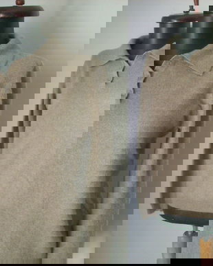 PULOVER CASMIR CAFEA CU LAPTE