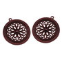 Pandantiv floare cupru 35x32mm CPLAK 048