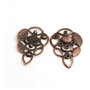 Pandantiv link stilizat, cupru 40x26mm CPLAK 051