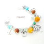 ''Picnic''- bratara charms