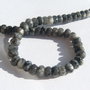 Labradorit rondele fatetate aprox 6x4 mm