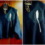 PULOVER CU BRODERIE PE UMAR