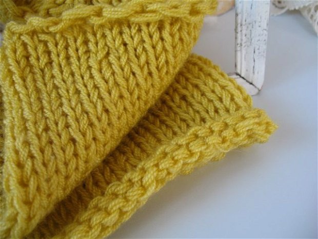 Accesoriu/guler tricotat