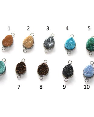 Agata druzy .Conector. Link