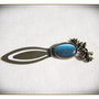 SEMN DE CARTE- CAT'S EYE BLEU-TURQOISE