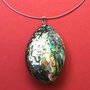 Colier pandant scoica Paua-Shell 3