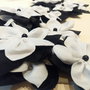 Flori textile/Flori handmade/Vanzare la set de 10 buc