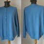 PETER HAHN CARDIGAN CASMIR BLEU