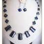 SET- LAPIS-LAZULI SI OPALIT
