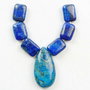 Lapis lazuli&agata crazy lace