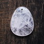 Pandant masiv  Quartz roz