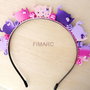 ''Cu pisicile prin par''- accesoriu pt.par:cordeluta
