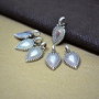 Charm drop zamak gravat 12x9mm SALAK 477