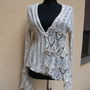 Cardigan asimetric