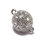 Inchizatoare cu magnet, 23x14 mm, platina
