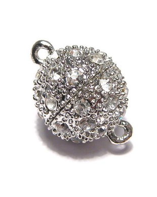 Inchizatoare cu magnet, 23x14 mm, platina