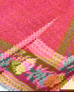 Traversa rustica cu broderie