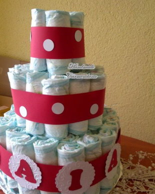 Tort de pampersi