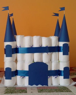 Tort de pampersi