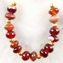 Agate rondele 8x4 mm