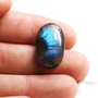 Cabochon Labradorit  ovaloid - Albastru