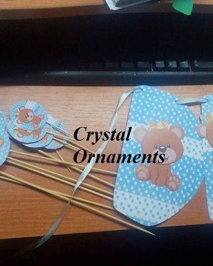 Decoratiuni candy bar ursulet