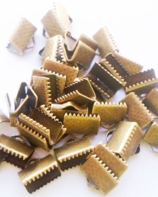 Terminatie snur cu puncte bronz 13 mm